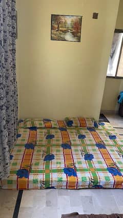 Molty form mattress urgent sale (price negotiable)