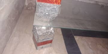 mirror table for sale totally made up of mirror full Neet and clean