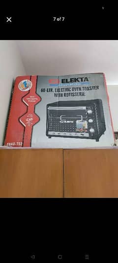 brand new oven