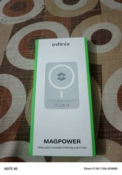 Infinix wireless Power bank Original Box wala