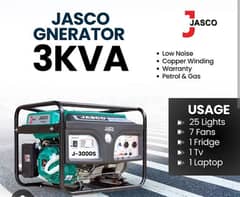 Jesco 3  kva used garnater