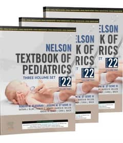 Nelson Text Book of Pediatrics. 3 volumes. Edition 22.