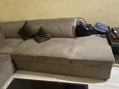 L shape 7 seater sofa