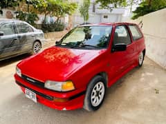 Daihatsu Charade G100S 1987 | 2 Door | Cherry Red | Well-Maintained
