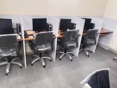 Fully furnished office space available for rent in garden town Lahore