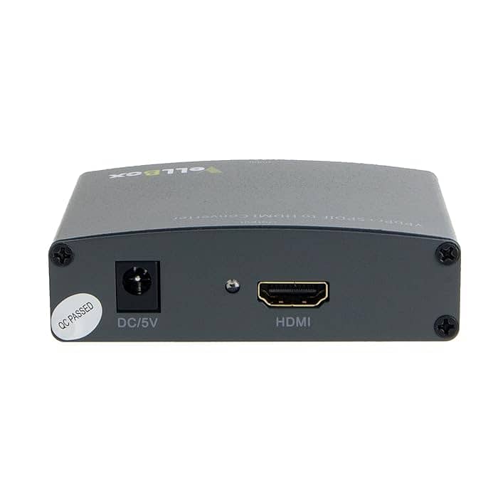 Vellbox YPbPr+SPDIF to HDMI Converter, Component YPbPr Video SPDIF 3