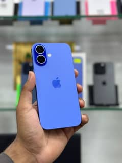 Iphone 16 256GB 100% Battery Health Factory Locked Water Pack
