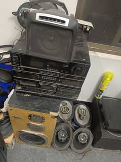 pionner old system for sell , 1 calarion deck system for sel