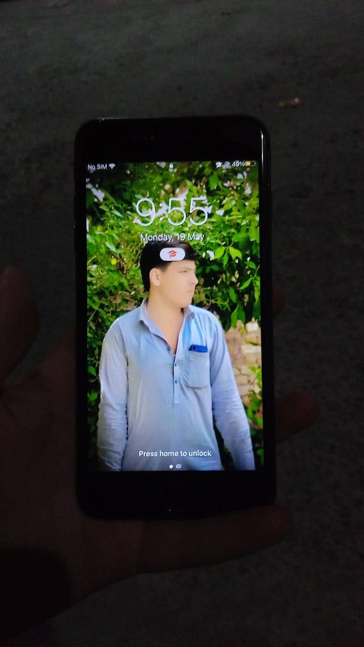 I phone 7 plus black color and bypass and 10/9 condition  and BH75 1