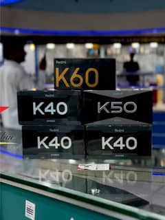 Redmi K60 K50 K40 256/12 5G Original Box Pack Pubg 120/90 fps