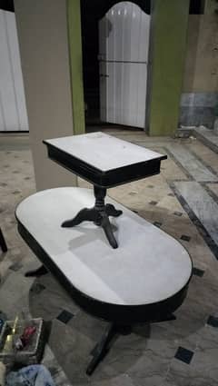 center table with corner Table