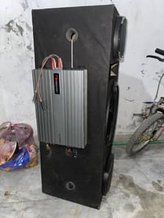Car speaker plus amplifier