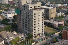 Fully Furnished 1 Bedroom Apartment On Installment for Sale on Main MM Alam Road