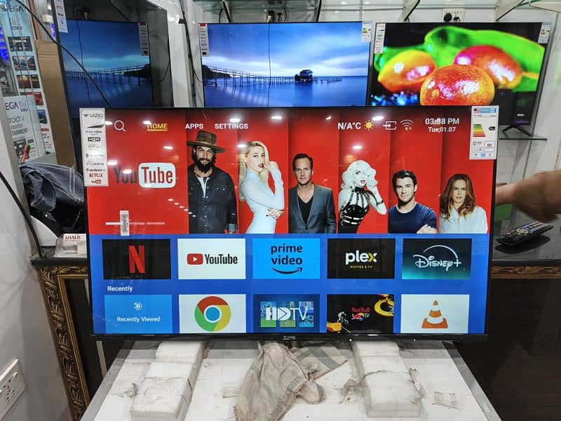 led tv 43 inch samsung android smart 4k cctv gaming use O3254998I74 ...