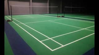 PVC BADMINTON flooring COURT MATS
