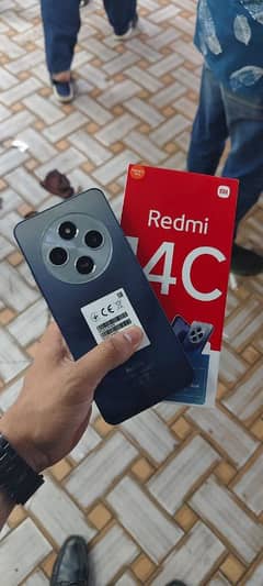 Redmi 14c brand new 8 months warenty 4GB 128GB seald complete saman