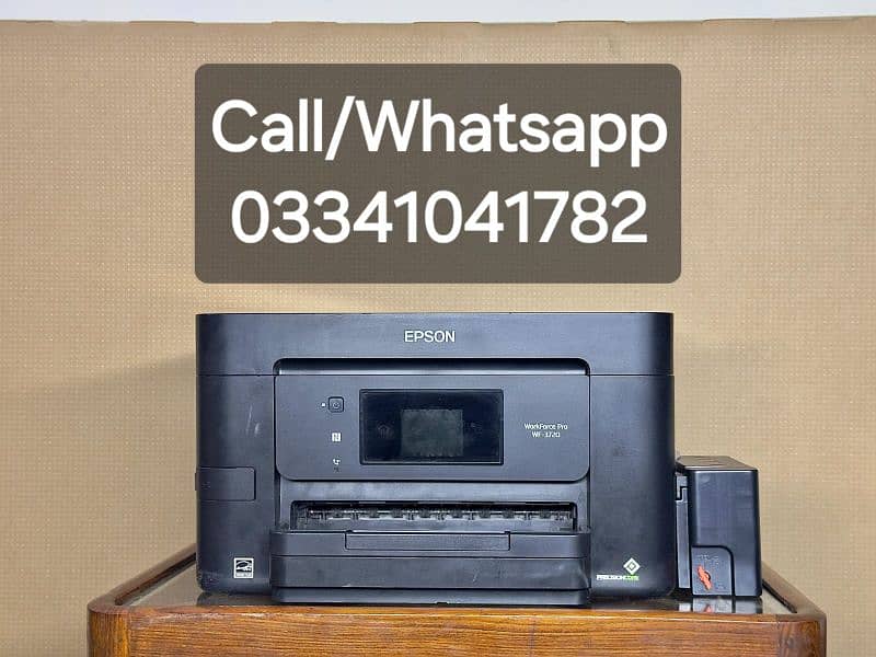 Epson 4 Color Ecotank Printer with WiFi and scanner 7
