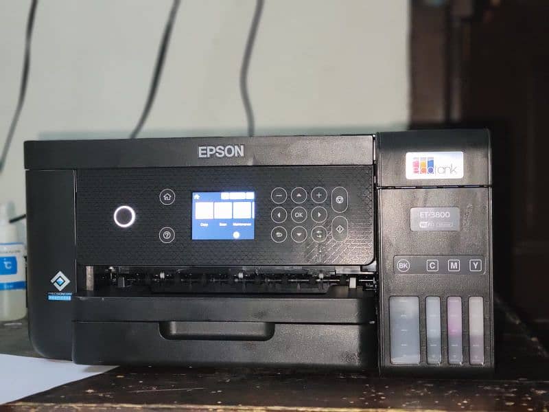 Epson 4 Color Ecotank Printer with WiFi and scanner 10