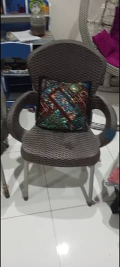 Stylish  Plastic Chairs  Durable & Elegant! Price: Rs. 1499 per chair