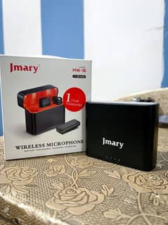 Jmary WireLess Microphone for Iphone and Android | Complete Box
