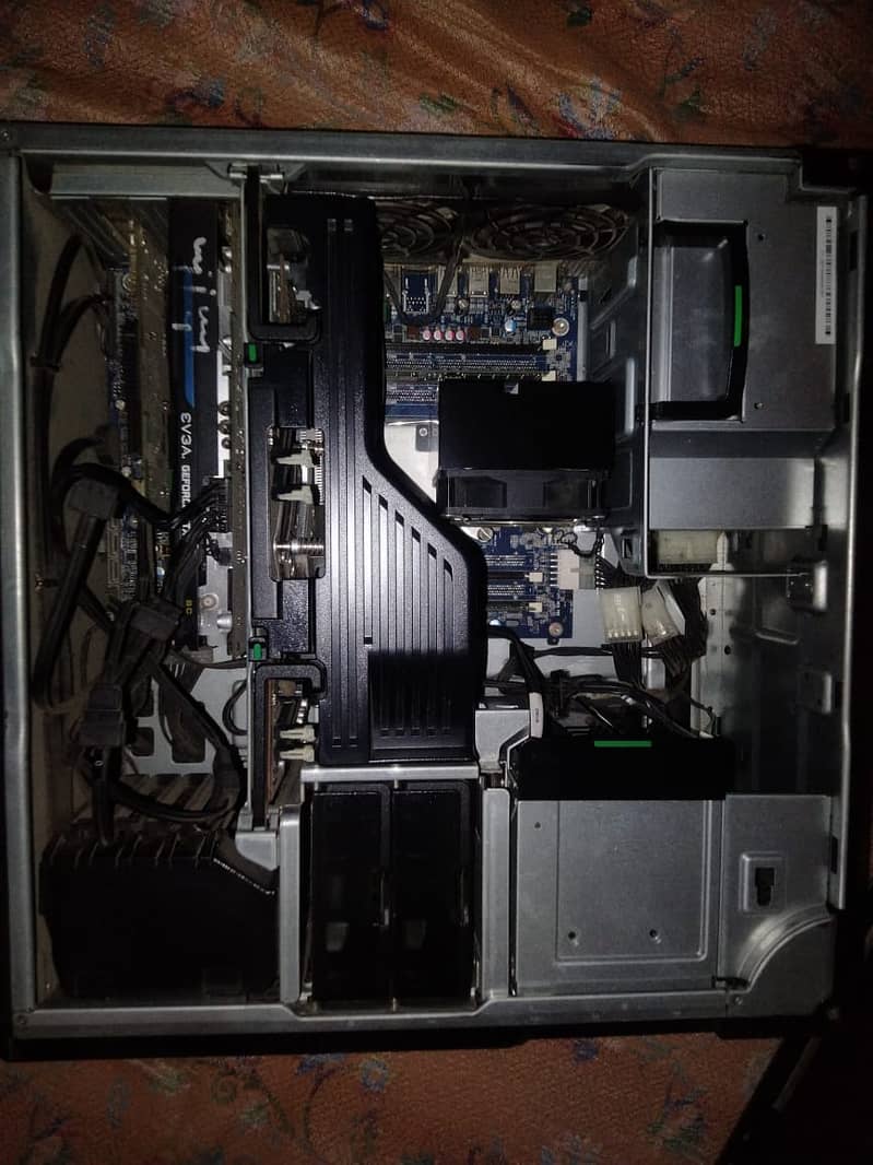 HP z6640. Tower. Intel Xeron. E5  Dual Processor  64. GB ram DDR4 Upgr 4