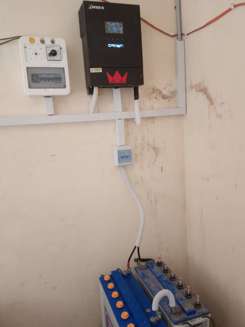 SOLAR installation/elevated structure/solar complete wiring 2