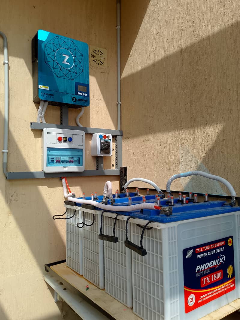 SOLAR installation/elevated structure/solar complete wiring 4