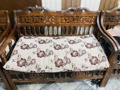 Wooden sofa set
