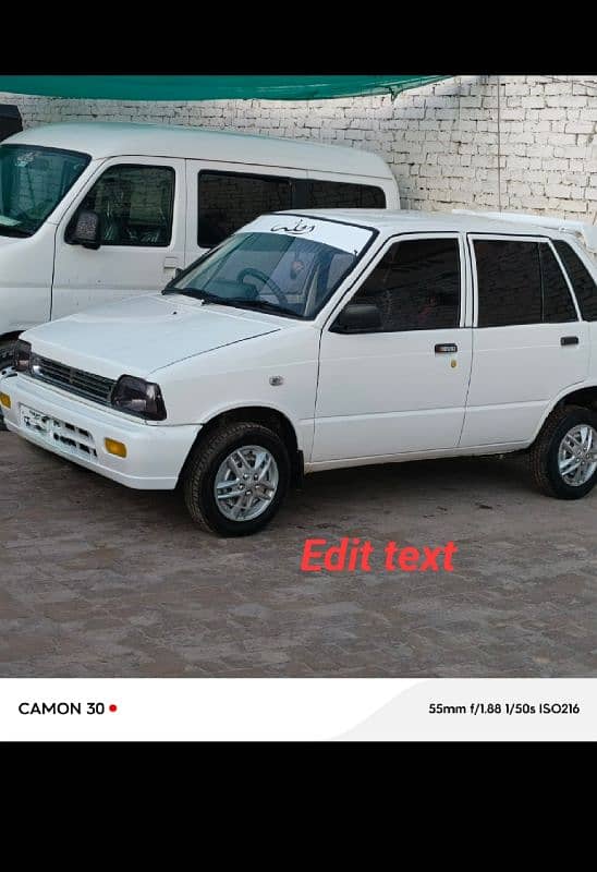 Suzuki Mehran VX 1999 5