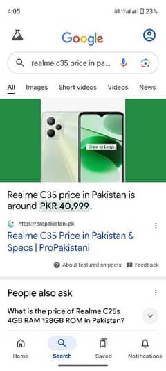 Realme c35 4+4gb128gb official PTA Approved exchange possible