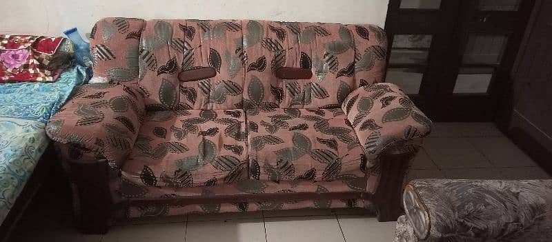 heavy frame solid wood sofa 2