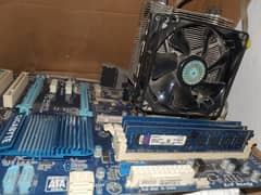 gigabyte GA z77 d3h with 12gb ram ddr3 i7 3770 and cpu cooler