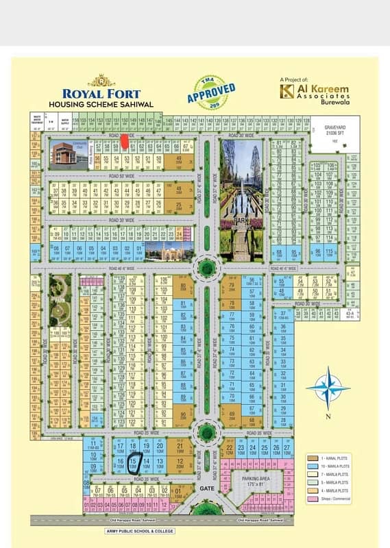 10 Marla plot opposite APS college 1