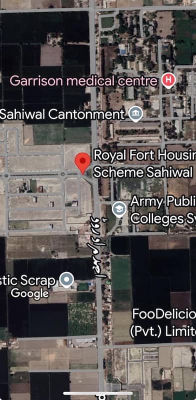 10 Marla plot opposite APS college 0