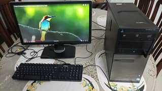 Dell Computer with 22 inch Dell LCD