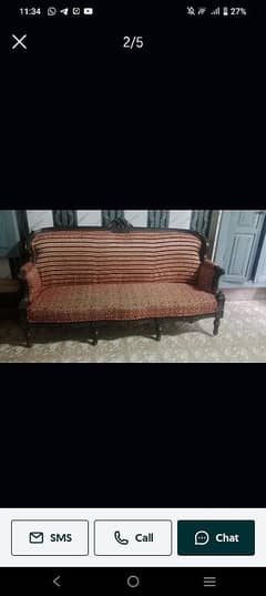 5 seater chinioti sofa in chenab Nagar rabwah