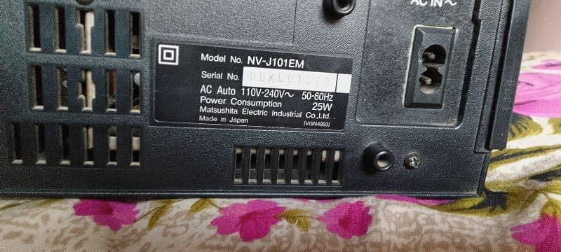 101 National vcr. 10/10 condition what's app 03007633876 6