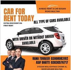 CARS FOR RENT IN MULTAN