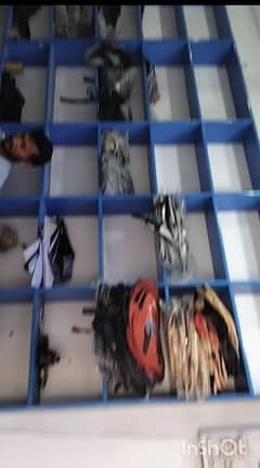 raks from ladies jents suits and bedsheet