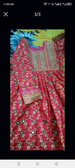 embroidered pashto dress