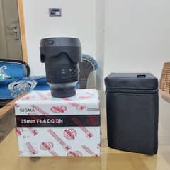 Sigma 35mm 1.4 Dgdn with box