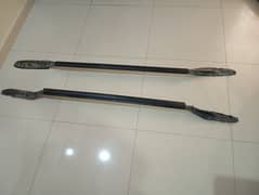 Toyota Surf / Prado roof rack rail with covers
