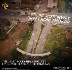 5 Marla Plot Available For Sale In Overseas Block Prime Location Park View City Lahore