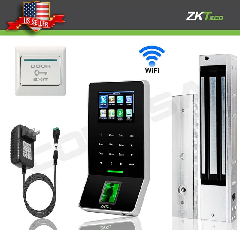 ZKT Fingerprint Attendence Machine, Door Lock, Access Control System 3