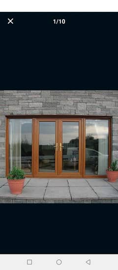 Double glaze Aluminum windows / Aluminum double glaze windows