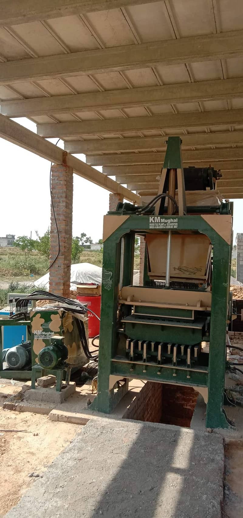 Paver Tiles Making Machine at Best Price in Pakistan|Tile make Machine 7