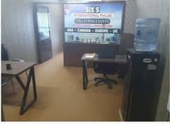 Fully Furnished Area 360 Square Feet Brand New Corporation Office Available For Rent In MM ALAM Gulberg 3 Lahore