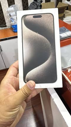 iphone 15 pro max Jv 256 gb Box pack