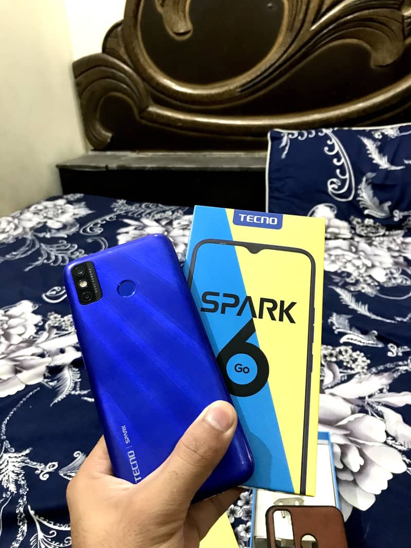 Tecno Spark 6 Go Dual Pta With Box 8