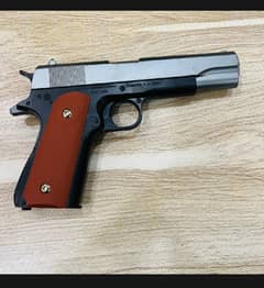 Metallic toy gun